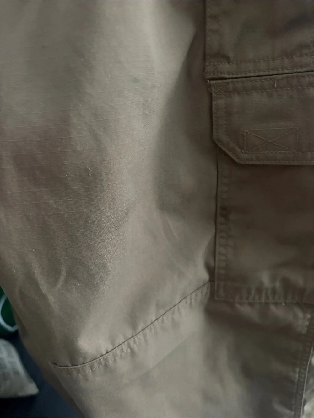 Men's Tan Cargo Pants - Durable Workwear